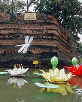 Old City wall and moat, Chiang Mai